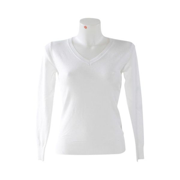 Maglia con scollo a V - immagine 2