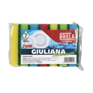 Brillà - Spugna abrasiva, 7 pezzi