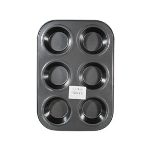 Teglia per muffin, 6 stampi