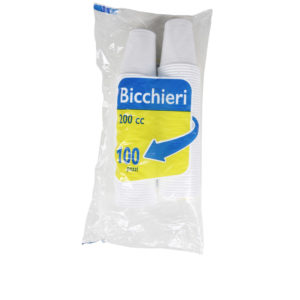 Bicchieri in plastica