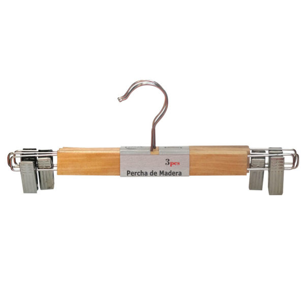 Appendiabiti in legno e metallo