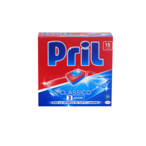 Pril - lavastoviglie classico 3 azioni 15 tabs