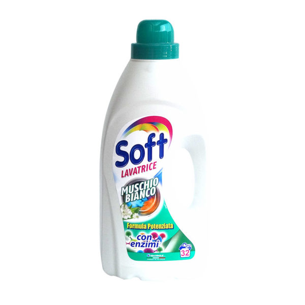 Soft - lavatrice Muschio bianco 32 lavaggi 2,5 l