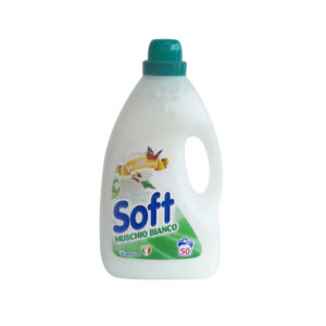 Soft -  ammorbidente muschio bianco 50 lavaggi 3,0 litri
