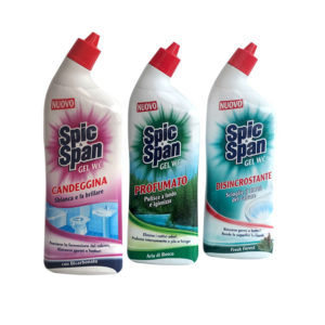 Spic & Span - gel wc profumato disincrostante 750 ml