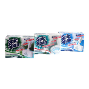 Spic & Span - tavoletta profumata wc 4 pezzi