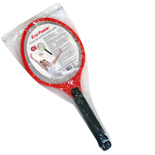 Emi Power - scacciamosche ricaricabile a racchetta