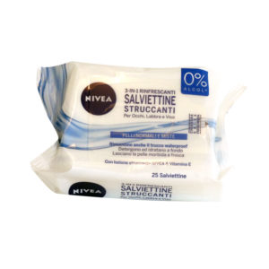 Nivea - salviette struccanti per pelli normali e miste