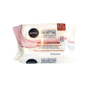 Nivea - salviette struccanti per pelli secche e sensibili