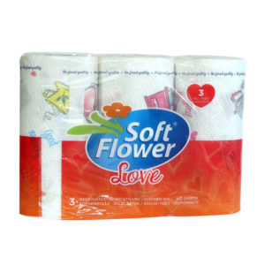 Soft Flower - Asciugatutto 3 veli