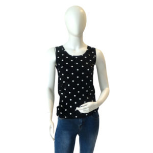 Camicia a pois retrò
