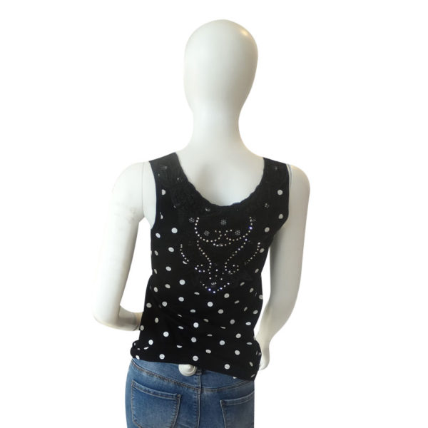 Camicia a pois retrò - immagine 2