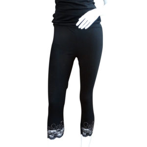 Leggins con pizzo