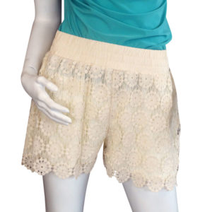 Pantaloncini di pizzo