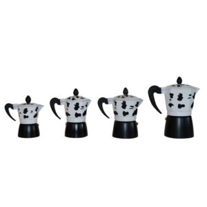 Caffettiera fantasia muccata
