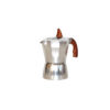 Caffettiera moka 1 tazza con coperchio trasparente