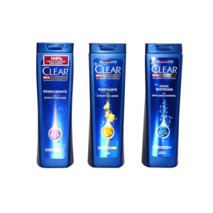 Clear men shampoo antiforfora nutriente, per vari tipi di capelli