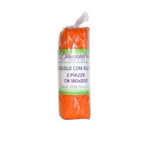 Diamond lenzuolo con elastico in puro cotone - 2 piazze