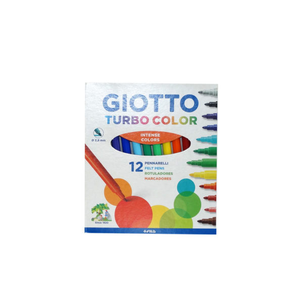 Giotto Turbo Color pennarelli colori intensi punta media