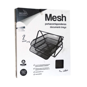 Pryma Mesh porta documenti - 2 ripiani