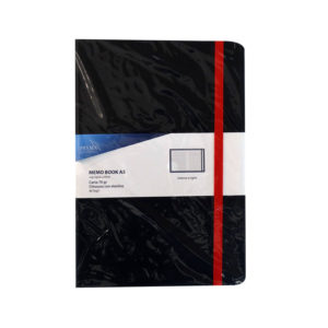 Pryma memo book copertina rigida chiusura con elastico