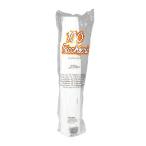 Bicchieri di plastica 100 pz