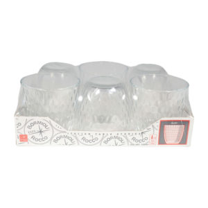 Bormioli - bicchieri in vetro 6 pz