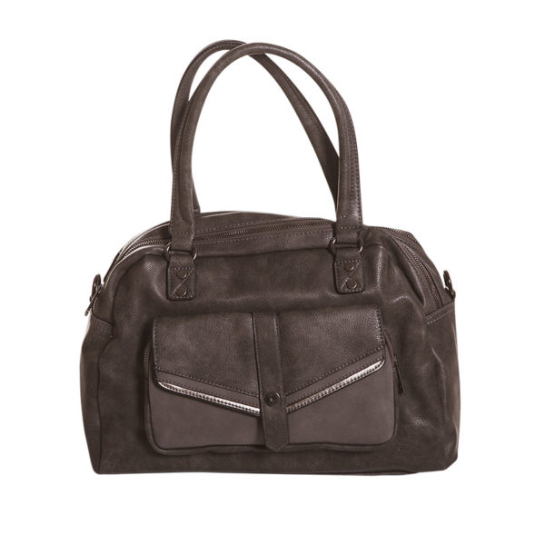Borsa con tasche frontali