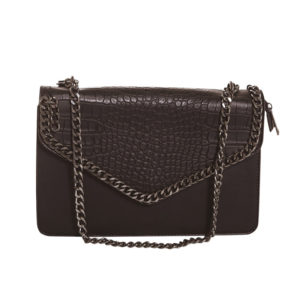 Borsa a tracolla con inserto