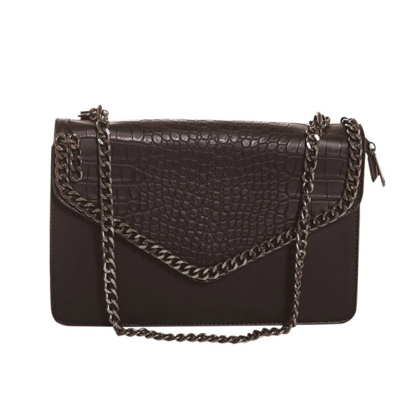 Borsa a tracolla con inserto