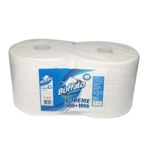 Buffalo - carta assorbente 2 rotoloni