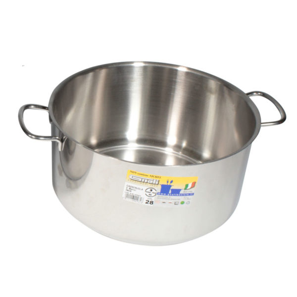 Casseruola acciaio inox 28 ø cm