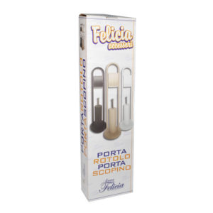 Felicia accessori portascopino e portarotolo