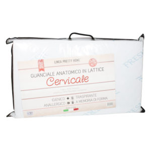 Guanciale anatomico in lattice