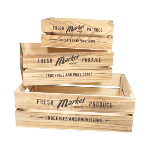 Scatole in legno