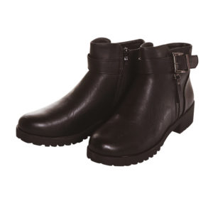 Stivaletto basso con cinturino