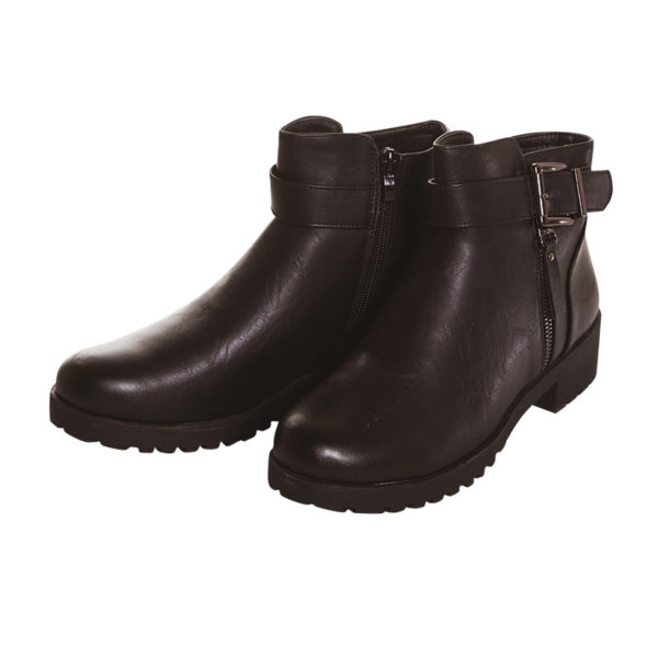 Stivaletto basso con cinturino