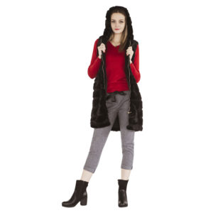 Gilet in ecopelliccia