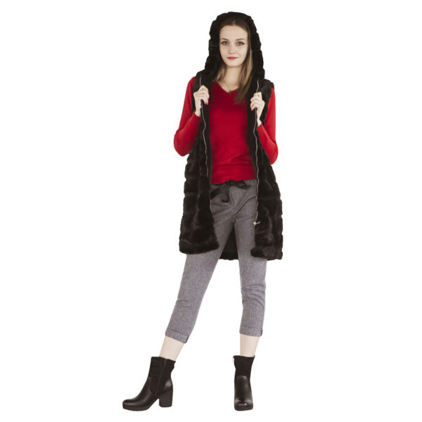 Gilet in ecopelliccia