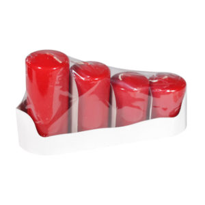 Candele natalizie 4 pz
