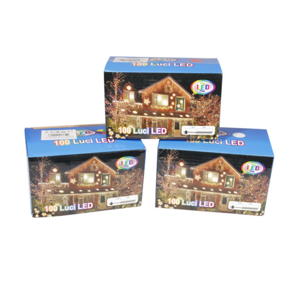 Luci natalizie 100 led